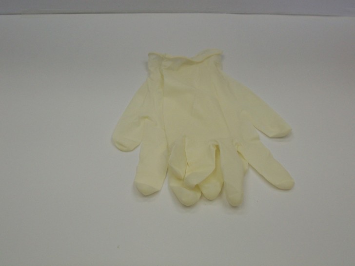 Work Gloves Latex Powdered