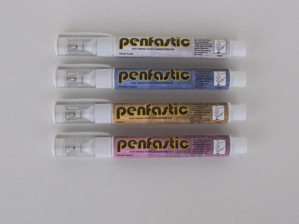 Clear + Color + Primer + Plastic Touch Up Paint 4 Pen Kit 